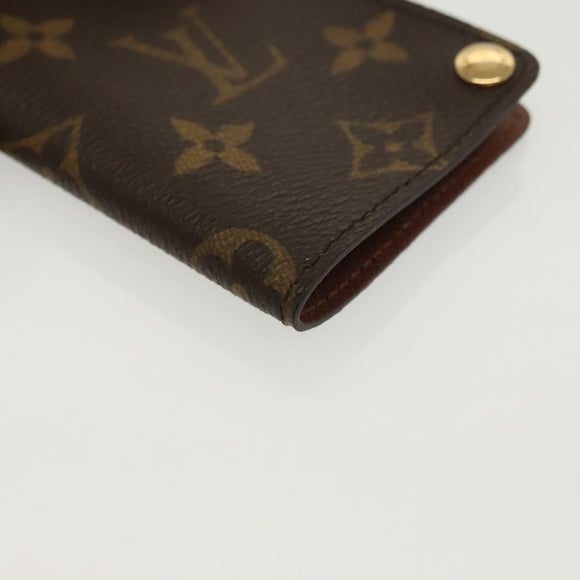 LOUIS VUITTON Monogram Porto Cartes Crdit Pression Card Case M60937 Auth 138159