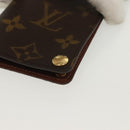 LOUIS VUITTON Monogram Porto Cartes Crdit Pression Card Case M60937 Auth 138159-14