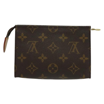 LOUIS VUITTON Monogram Poche Toilette 15 Pouch M47546 LV Auth 138160 - 0