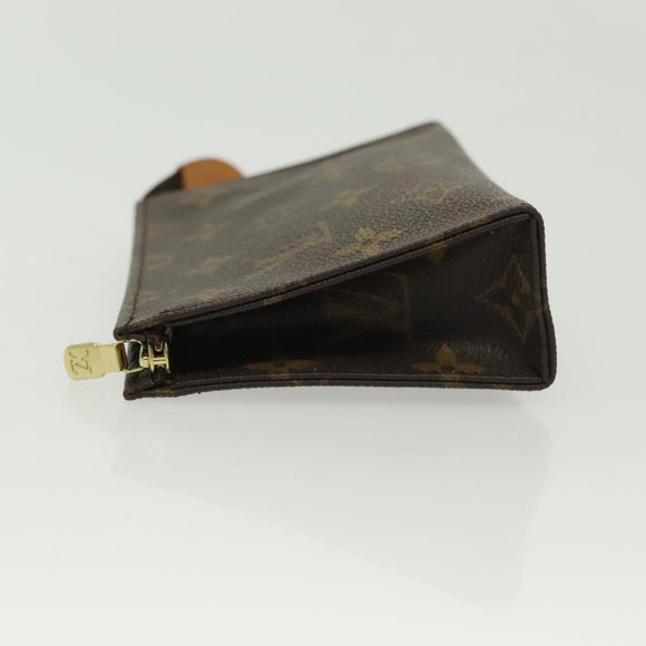 LOUIS VUITTON Monogram Poche Toilette 15 Pouch M47546 LV Auth 138160
