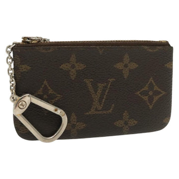 LOUIS VUITTON Monogram Pochette Cles Coin Purse M60033 LV Auth 138161