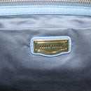 Miu Miu Hand Bag Leather Light Blue Gold Auth 138164-18
