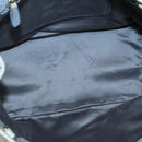 Miu Miu Hand Bag Leather Light Blue Gold Auth 138164-10