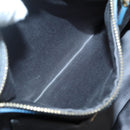 Miu Miu Hand Bag Leather Light Blue Gold Auth 138164-21