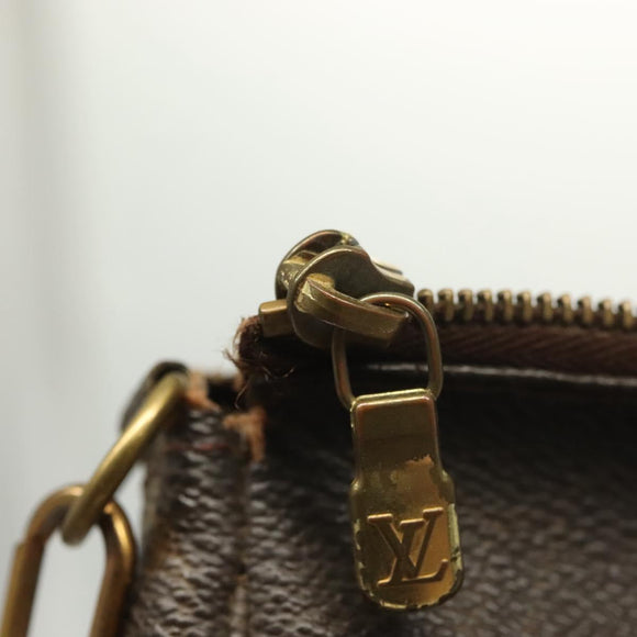 LOUIS VUITTON Monogram Pochette Accessoires Pouch M51980 LV Auth 138169