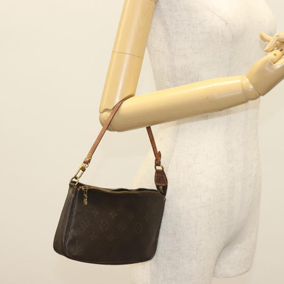 LOUIS VUITTON Monogram Pochette Accessoires Pouch M51980 LV Auth 138169