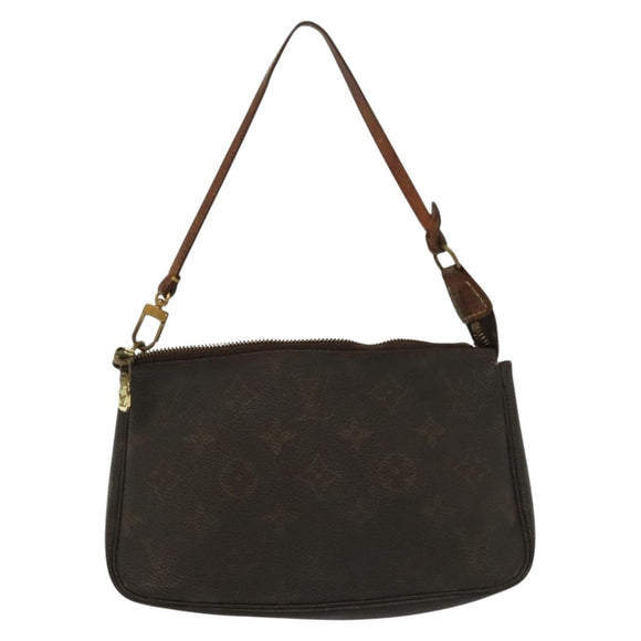 LOUIS VUITTON Monogram Pochette Accessoires Pouch M51980 LV Auth 138169