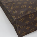 LOUIS VUITTON Monogram Sac Plat Hand Bag M51140 LV Auth 138172-16