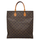 LOUIS VUITTON Monogram Sac Plat Hand Bag M51140 LV Auth 138172-13