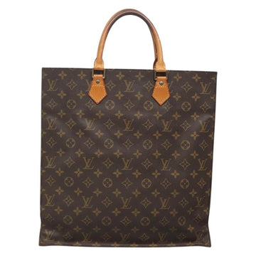 LOUIS VUITTON Monogram Sac Plat Hand Bag M51140 LV Auth 138172 - 0