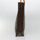 LOUIS VUITTON Monogram Sac Plat Hand Bag M51140 LV Auth 138172-4