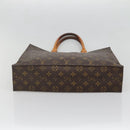 LOUIS VUITTON Monogram Sac Plat Hand Bag M51140 LV Auth 138172-5