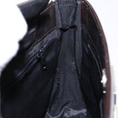 BURBERRY Nova Check Shoulder Bag Canvas Beige Silver Auth 138176-17