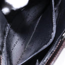 BURBERRY Nova Check Shoulder Bag Canvas Beige Silver Auth 138176-19