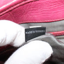 Miu Miu Matelasse Hand Bag Leather 2way Pink Gold Auth 138180-25