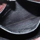 LOEWE Shoulder Bag Leather Brown Silver Auth 138181-19