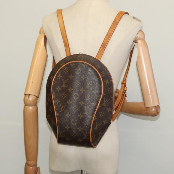 LOUIS VUITTON Monogram Ellipse Sac A Dos Shoulder Bag M51125 LV Auth 138184