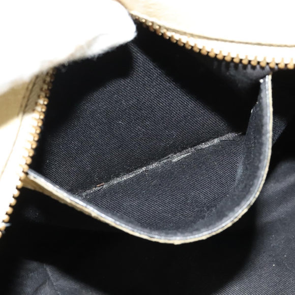 Chloe Etel Hand Bag Leather 2way Ivory Gold Auth 138190