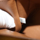 PRADA Shoulder Bag Yellow Silver Auth 138192-12