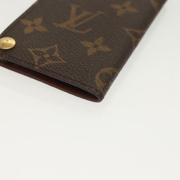 LOUIS VUITTON Monogram Porto Cartes Crdit Pression Card Case M60937 Auth 138198