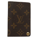 LOUIS VUITTON Monogram Porto Cartes Crdit Pression Card Case M60937 Auth 138198-1