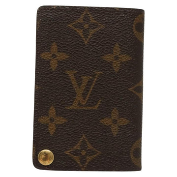 LOUIS VUITTON Monogram Porto Cartes Crdit Pression Card Case M60937 Auth 138198 - 0