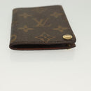 LOUIS VUITTON Monogram Porto Cartes Crdit Pression Card Case M60937 Auth 138198-6