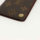 LOUIS VUITTON Monogram Porto Cartes Crdit Pression Card Case M60937 Auth 138198-7