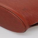 LOUIS VUITTON Epi Saint Jacques Hand Bag Brown M52263 LV Auth 138202-9