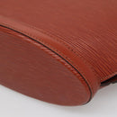 LOUIS VUITTON Epi Saint Jacques Hand Bag Brown M52263 LV Auth 138202-15