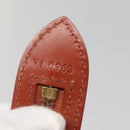 LOUIS VUITTON Epi Saint Jacques Hand Bag Brown M52263 LV Auth 138202-12