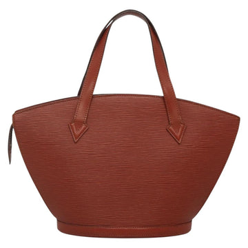 LOUIS VUITTON Epi Saint Jacques Hand Bag Brown M52263 LV Auth 138202 - 0