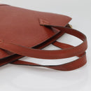 LOUIS VUITTON Epi Saint Jacques Hand Bag Brown M52263 LV Auth 138202-7