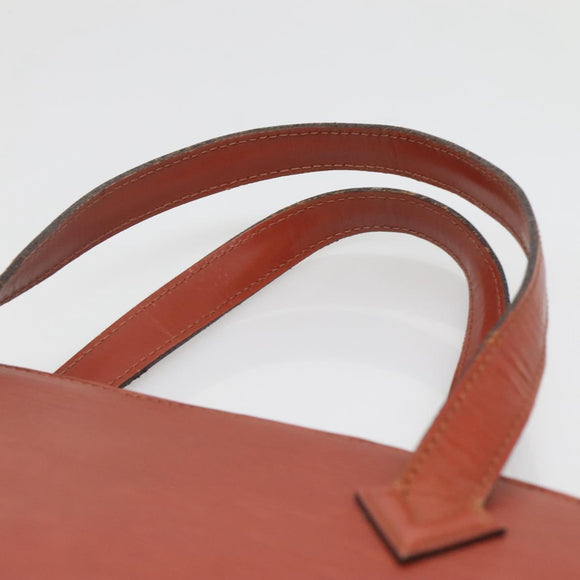 LOUIS VUITTON Epi Saint Jacques Hand Bag Brown M52263 LV Auth 138202