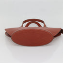 LOUIS VUITTON Epi Saint Jacques Hand Bag Brown M52263 LV Auth 138202-5