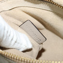 Chloe Fay Shoulder Bag Suede Leather Gray Gold Auth 138204-22