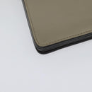 Chloe Fay Shoulder Bag Suede Leather Gray Gold Auth 138205-9