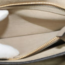 Chloe Fay Shoulder Bag Suede Leather Gray Gold Auth 138205-22