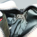 PRADA Sports Shoulder Bag Nylon White Silver Auth 138207-19