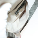 PRADA Sports Shoulder Bag Nylon White Silver Auth 138207-21