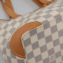 LOUIS VUITTON Damier Azur Hampstead PM Tote Bag N51207 LV Auth 138210-14