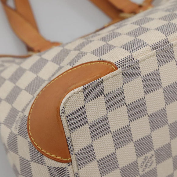 LOUIS VUITTON Damier Azur Hampstead PM Tote Bag N51207 LV Auth 138210