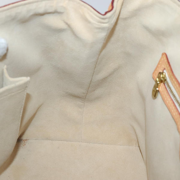 LOUIS VUITTON Damier Azur Hampstead PM Tote Bag N51207 LV Auth 138210