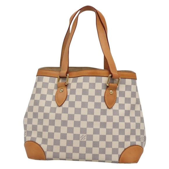 LOUIS VUITTON Damier Azur Hampstead PM Tote Bag N51207 LV Auth 138210
