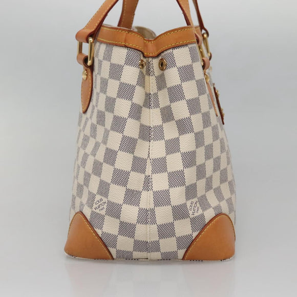 LOUIS VUITTON Damier Azur Hampstead PM Tote Bag N51207 LV Auth 138210