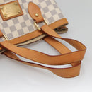 LOUIS VUITTON Damier Azur Hampstead PM Tote Bag N51207 LV Auth 138210-7