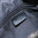 GUCCI GG Canvas Shoulder Bag Black Silver 03136 Auth 138213-17