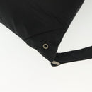 PRADA Sports Backpack Nylon Black Silver Auth 138214-15