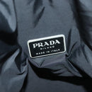 PRADA Sports Backpack Nylon Black Silver Auth 138214-18
