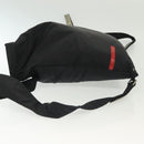 PRADA Sports Backpack Nylon Black Silver Auth 138214-4